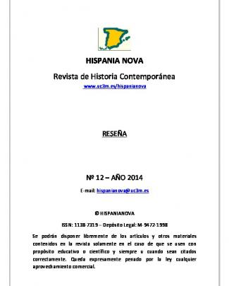 Hispania Nova Revista De Historia