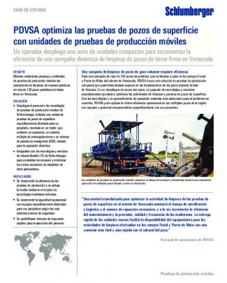 Pdvsa Optimizes Surface Well Testing Operations