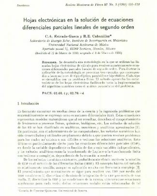 Rev. Mex. Fis. 37(3) (1990) 555.