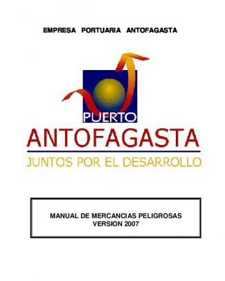 Manual Mercancias Peligrosas - Empresa Portuaria Antofagasta