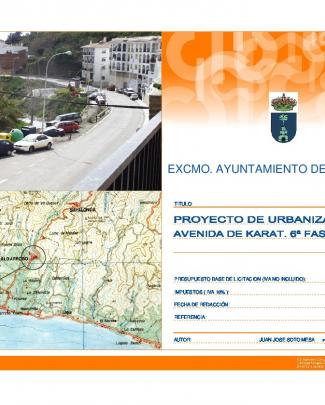 Proyecto Técnico - Ayuntamiento De Algarrobo