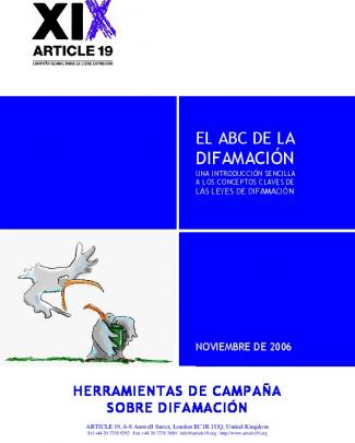El Abc De La Difamación - Network Of Concerned Historians