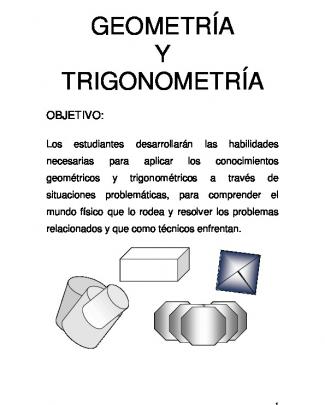 Geometría Y Trigonometría