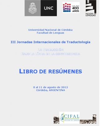 Libro De Resúmenes - Facultad De Lenguas