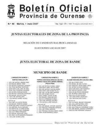Boletín Oficial - Ourense Dixital .com