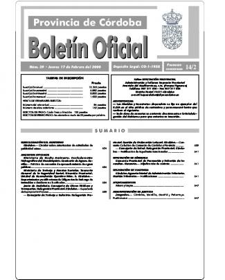 El Boletín Completo - Diputación De Córdoba