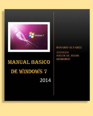 Manual Basico De Windows 7 - Rosario Alvarez