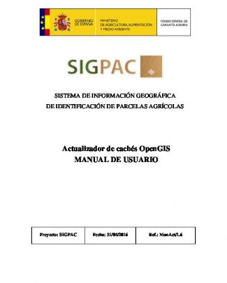 Actualizador De Cachés Opengis: Manual De Usuario.