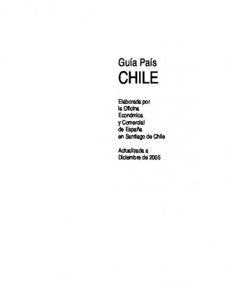 Guía País Chile - Federación De La Industria Textil