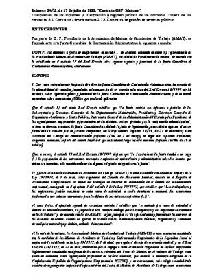 Informe 34/11, De 17 De Julio De 2012. “contrato Gsp Mutuas