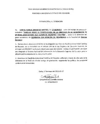 Contenido - Pontificia Universidad Católica Del Ecuador