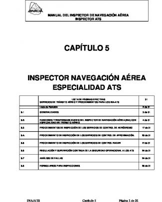 Capítulo 5 - Dirección Nacional De Aviación Civíl E Infraestructura