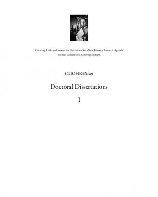 Doctoral Dissertations I