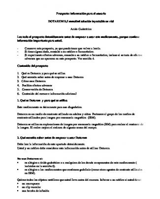 Prospecto - Agencia Española De Medicamentos Y Productos