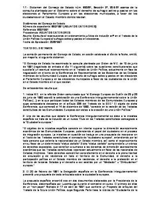 Dictamen Consejo De Estado 850/91 - Centro De Estudios Políticos